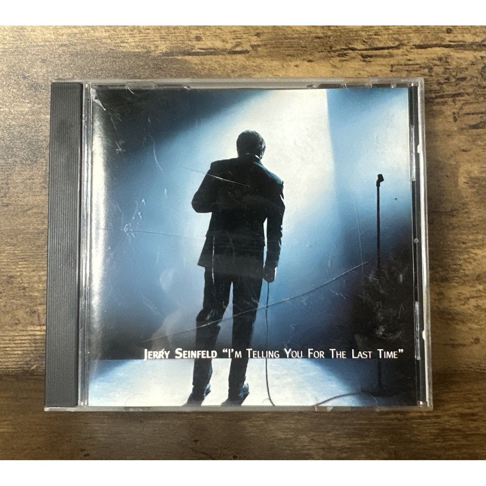 I'm Telling You for the Last Time by Jerry Seinfeld (CD, 1998) Tested & Working